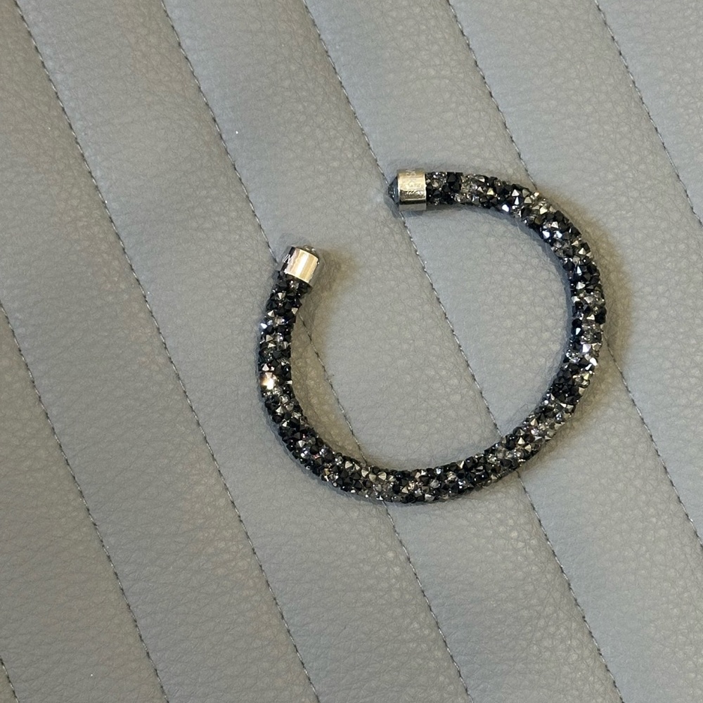Swarovski Black and Silver Bracelet